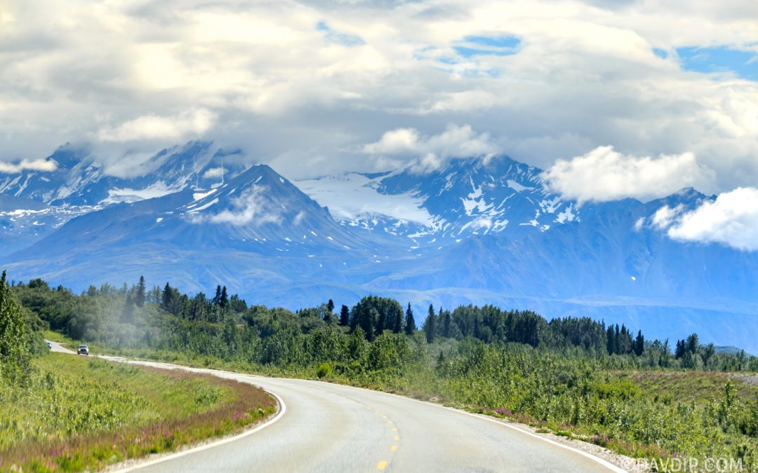 Driving from Fairbanks to Copper Center